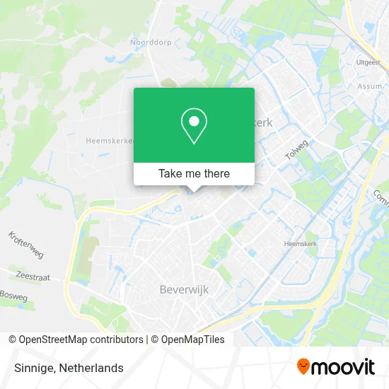 Sinnige map
