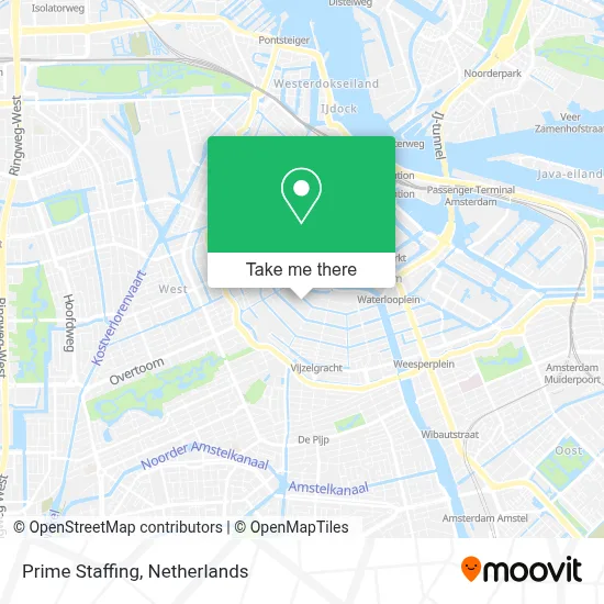 Prime Staffing map