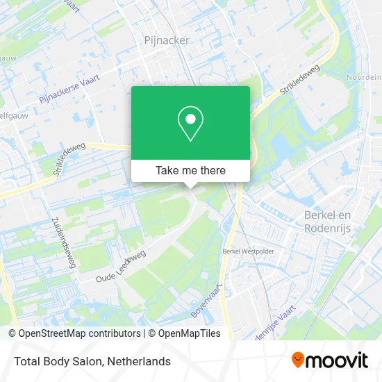 Total Body Salon map