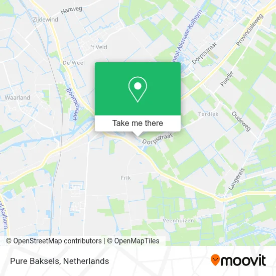 Pure Baksels map