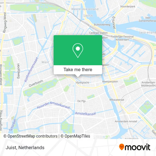 Juist map