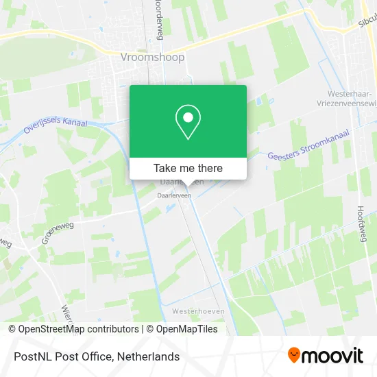 Postnl Postkantoor map