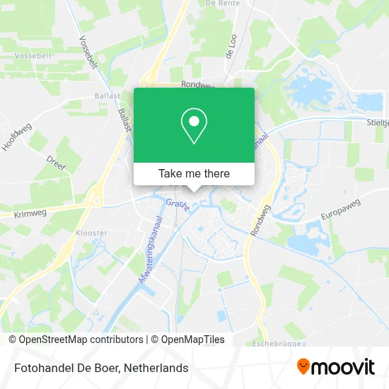 Fotohandel De Boer map