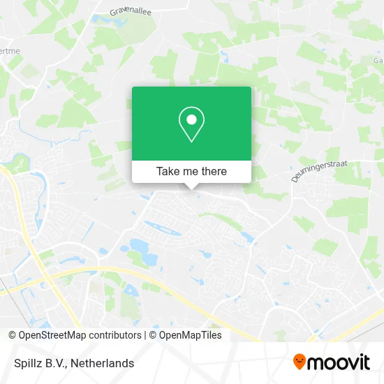 Spillz B.V. map