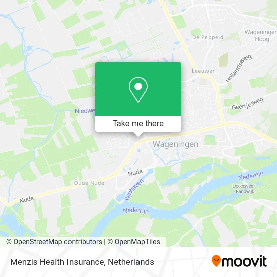 Menzis Health Insurance map