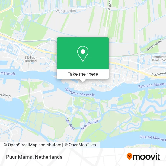 Puur Mama map