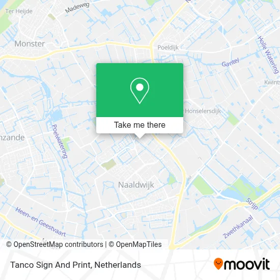 Tanco Sign And Print map