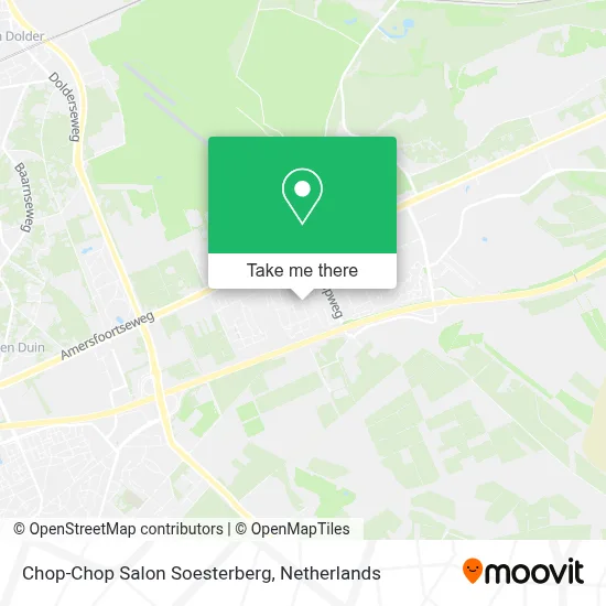 Chop-Chop Salon Soesterberg map