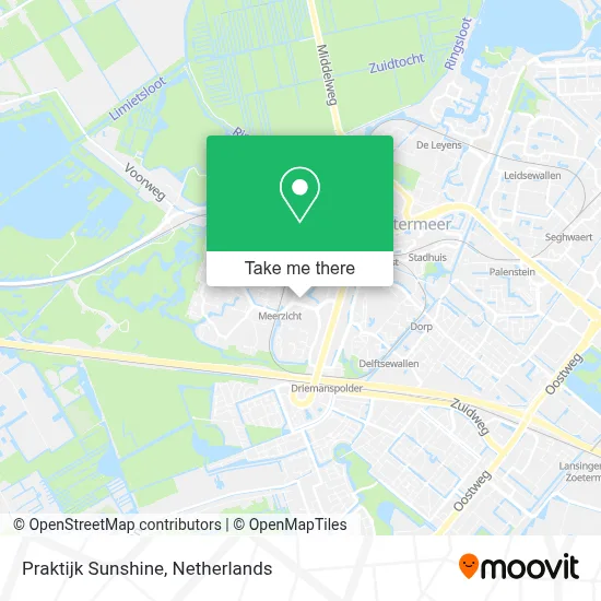 Praktijk Sunshine map