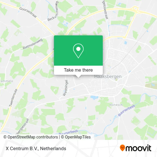 X Centrum B.V. map