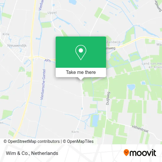 Wim & Co. map