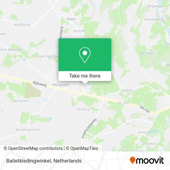 Balletkledingwinkel map