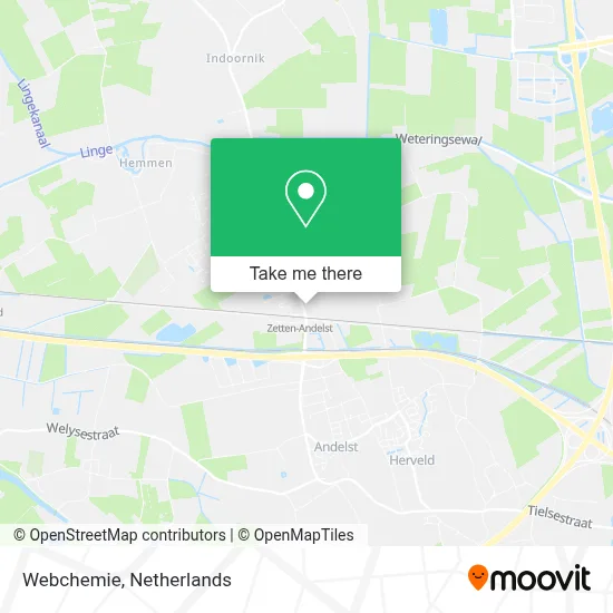 Webchemie map