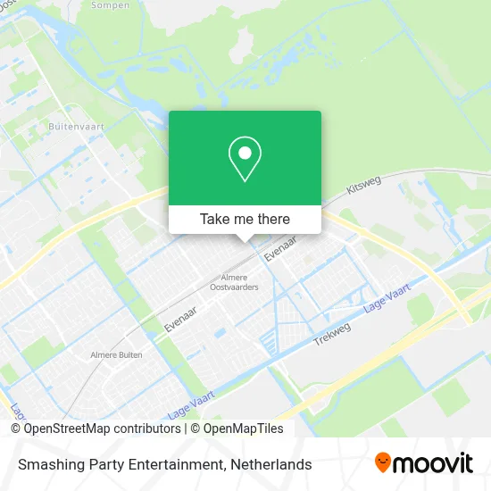 Smashing Party Entertainment map