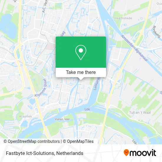 Fastbyte Ict-Solutions map