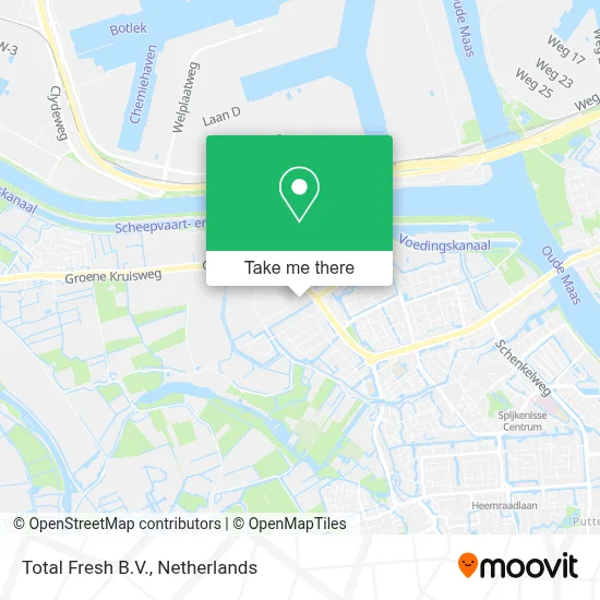 Total Fresh B.V. map