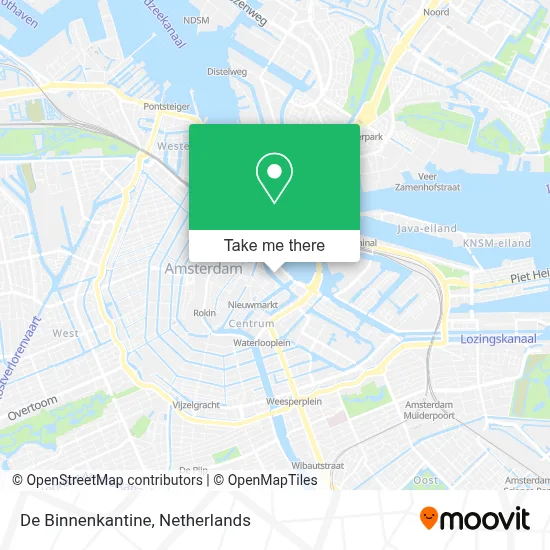 De Binnenkantine map