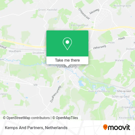 Kemps And Partners map