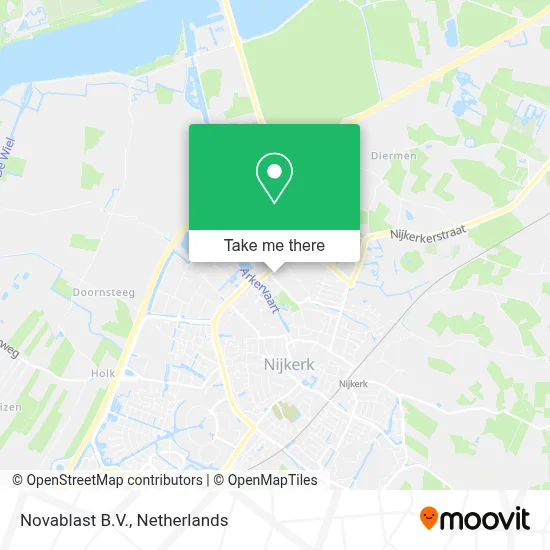 Novablast B.V. map