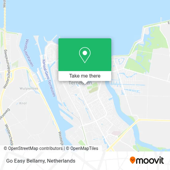 Go Easy Bellamy map
