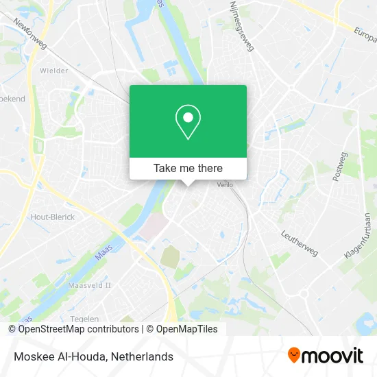 Moskee Al-Houda map