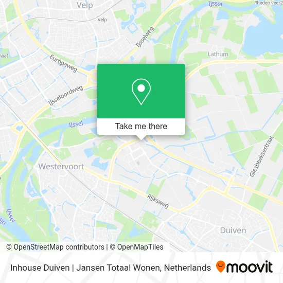 Inhouse Duiven | Jansen Totaal Wonen map