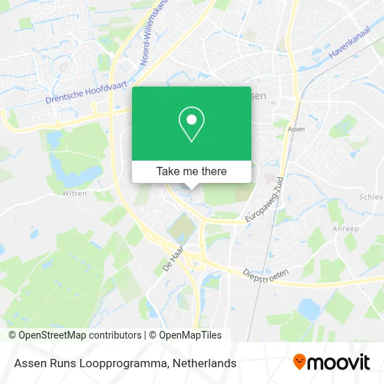 Assen Runs Loopprogramma map