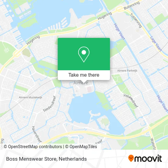 Boss Menswear Store map