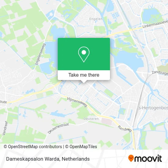 Dameskapsalon Warda map