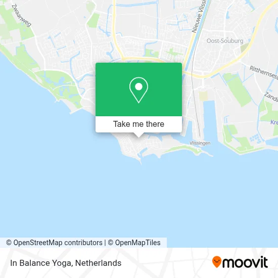 In Balance Yoga map