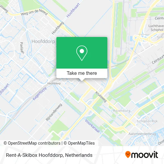 Rent-A-Skibox Hoofddorp Karte