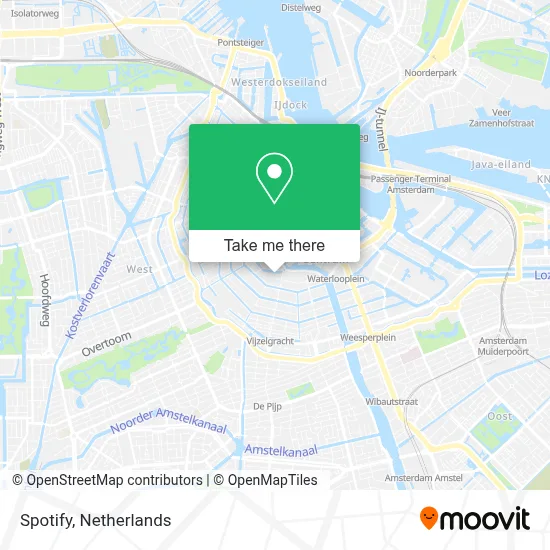 Spotify map