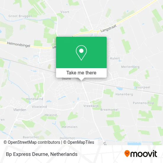Bp Express Deurne Karte