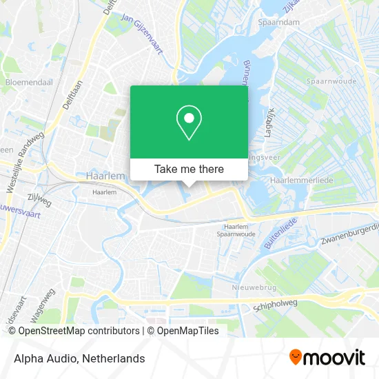 Alpha Audio map