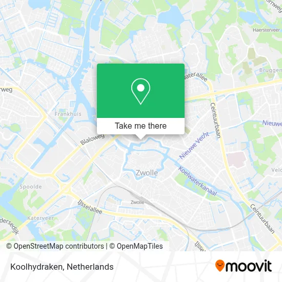 Koolhydraken map