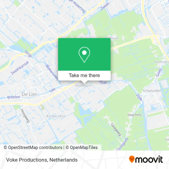 Voke Productions map