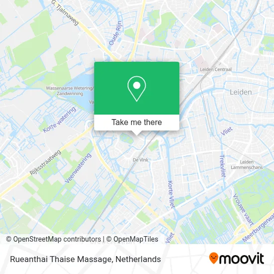 Rueanthai Thaise Massage map
