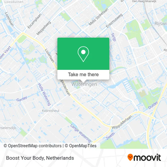 Boost Your Body map