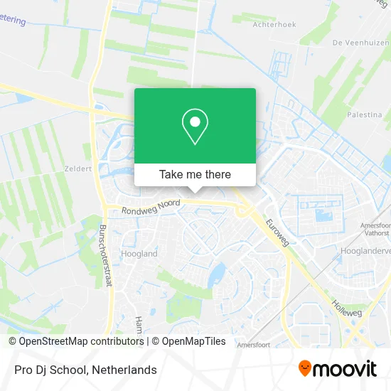 Pro Dj School map