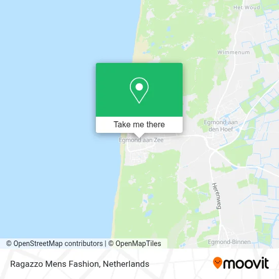Ragazzo Mens Fashion map