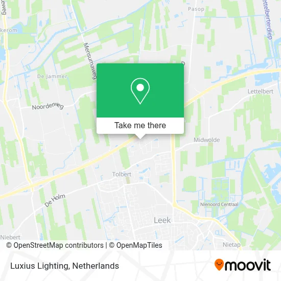 Luxius Lighting map