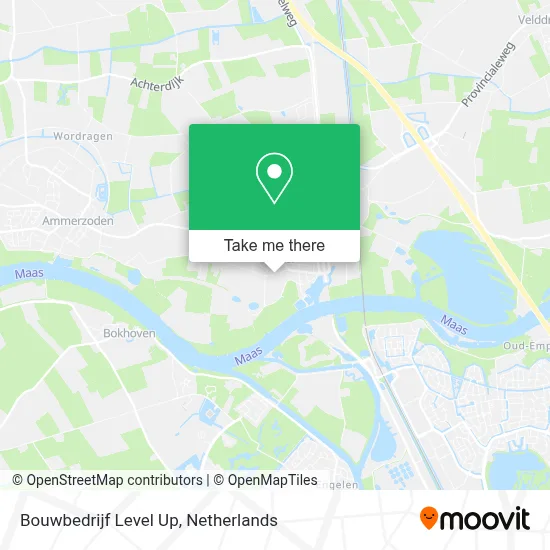 Bouwbedrijf Level Up map