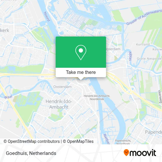 Goedhuis map