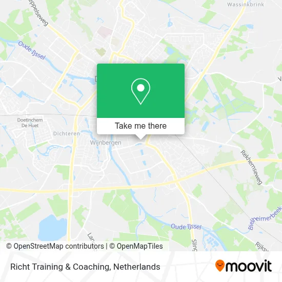 Richt Training & Coaching map