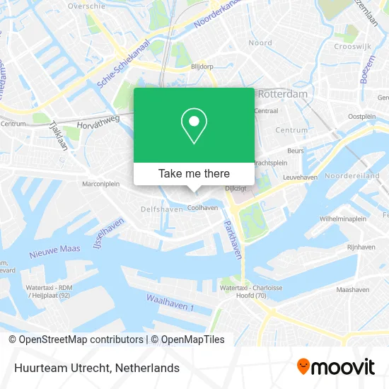 Huurteam Utrecht map