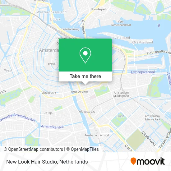 New Look Hair Studio map