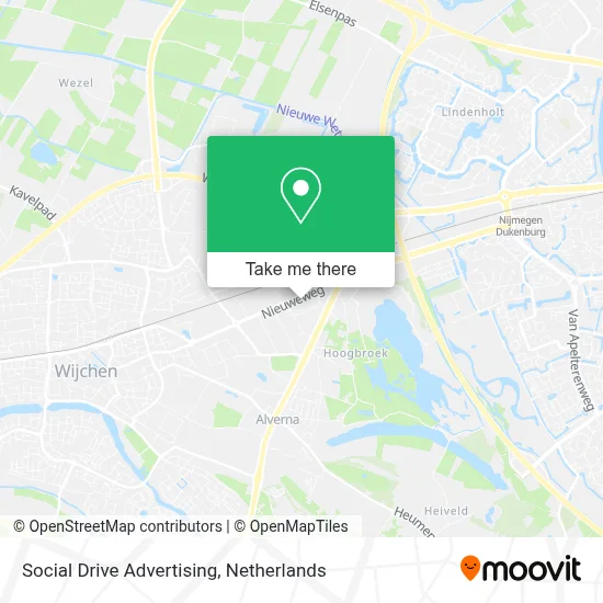 Social Drive Advertising map
