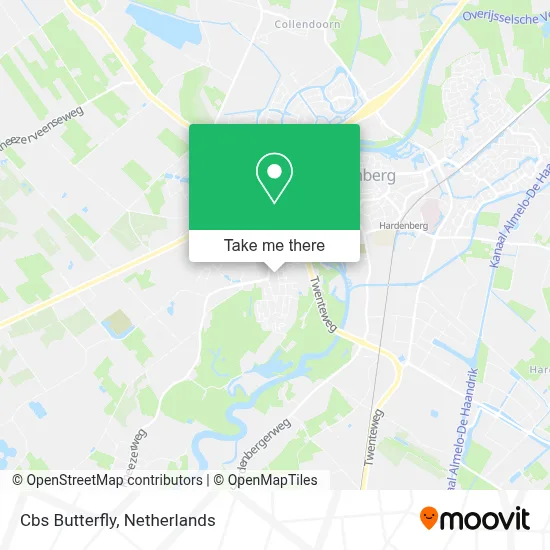 Cbs Butterfly map