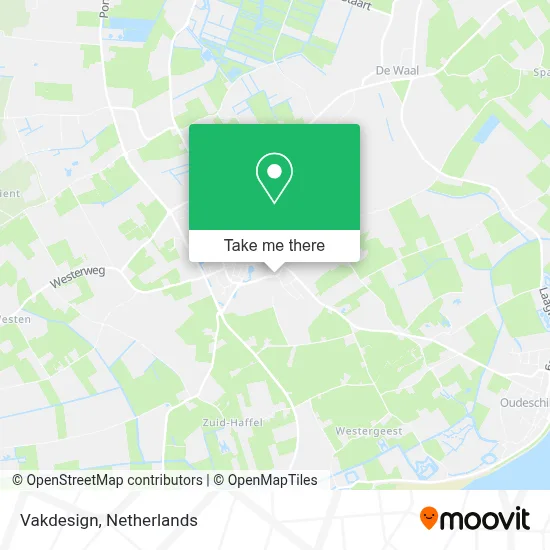 Vakdesign map