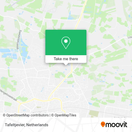 Tafeltjevier map